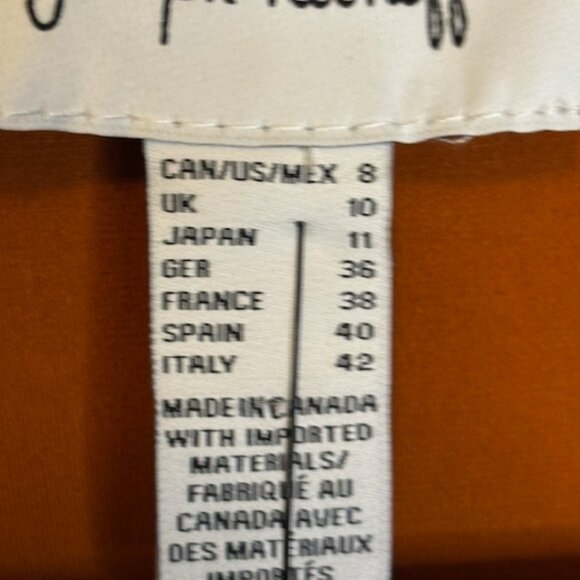 Joseph Ribkoff Blouse Women's Size US 8 UK 10 Grommets Amber Stone NEW - Picture 3 of 4